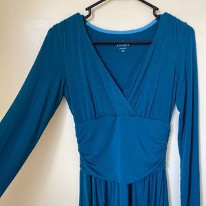 Beautiful long-sleeve Athleta dress, like new!